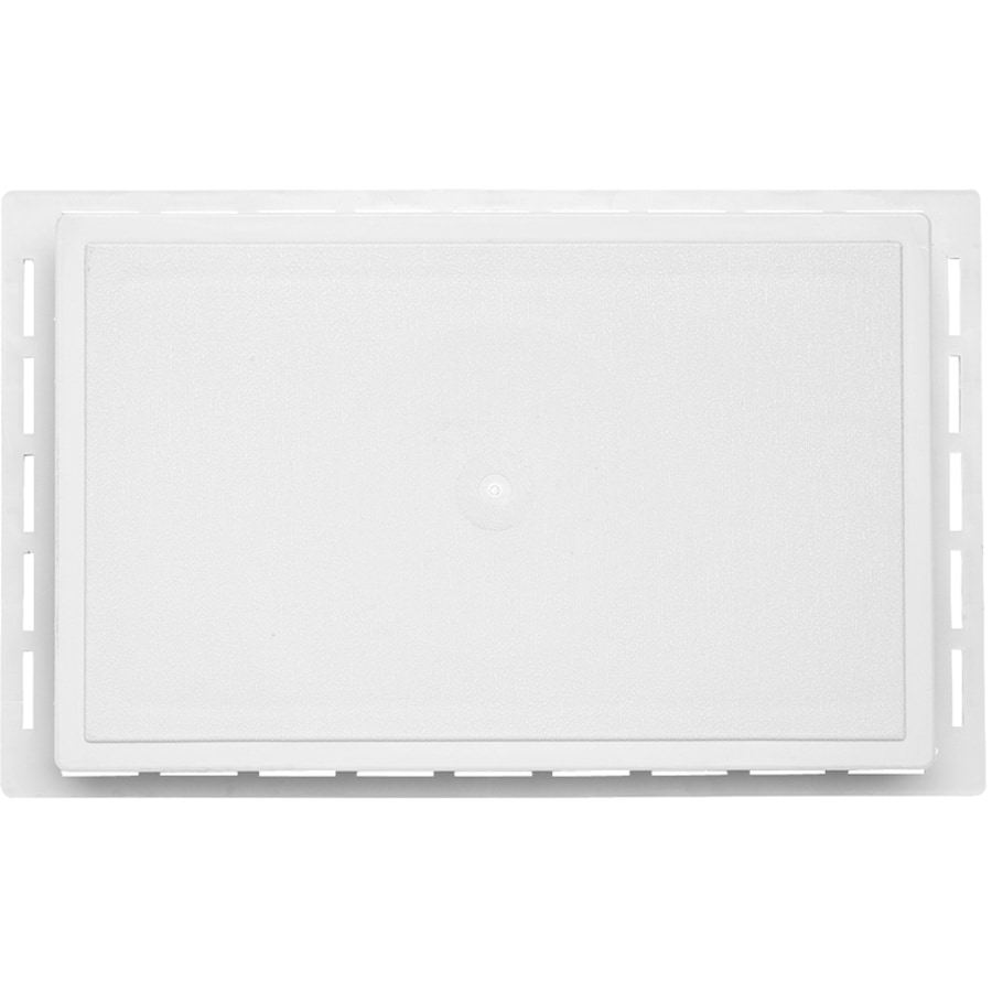 Durabuilt 13.25in x 8.5in White Vinyl Universal Mounting Block at