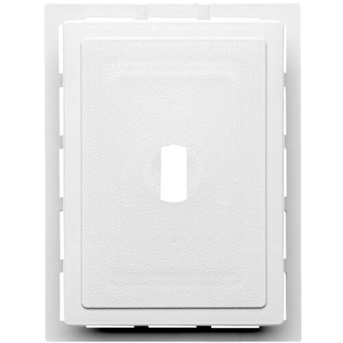 Ply Gem 5.25in x 6.875in White Vinyl Universal Mounting Block at