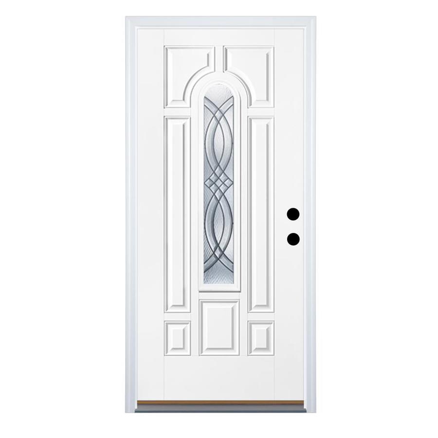 Therma Tru Benchmark Doors Terracourt Left Hand Inswing Ready Therma Tru Benchmark Doors Terracourt Left Hand Inswing Ready To Paint Fiberglass Entry Door