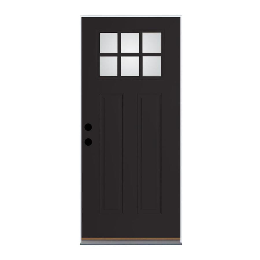 Therma Tru Benchmark Doors Craftsman Simulated Divided Light Left
