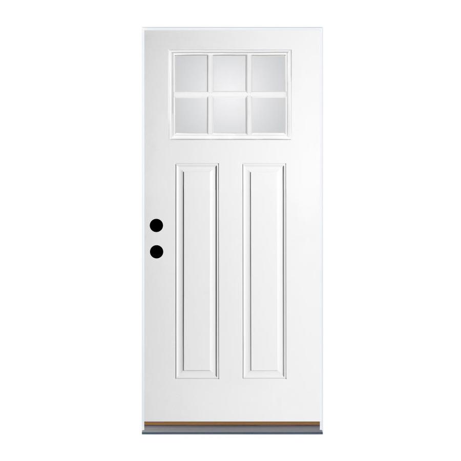 Therma Tru Benchmark Doors Craftsman Simulated Divided Light Left