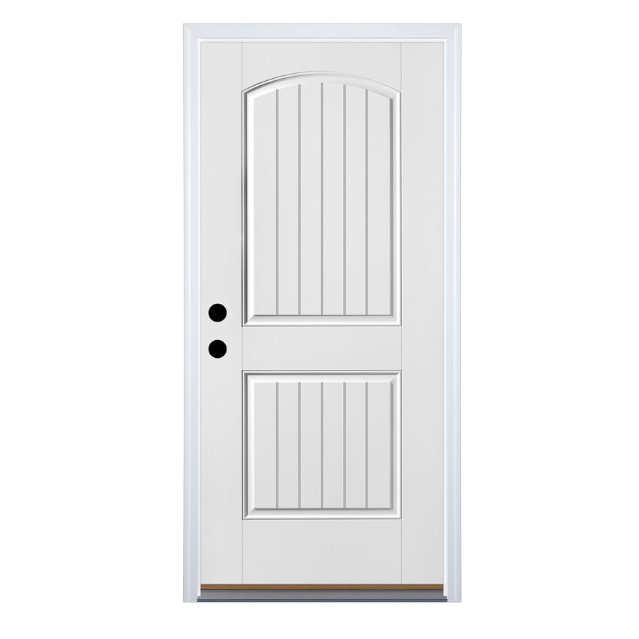 Therma-Tru Benchmark Doors 36-in x 80-in Fiberglass Right ...