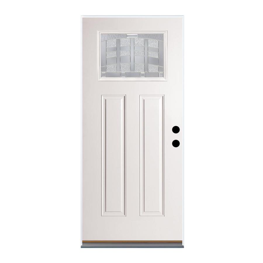 ThermaTru Benchmark Doors 32in x 80in Fiberglass Unfinished Prehung