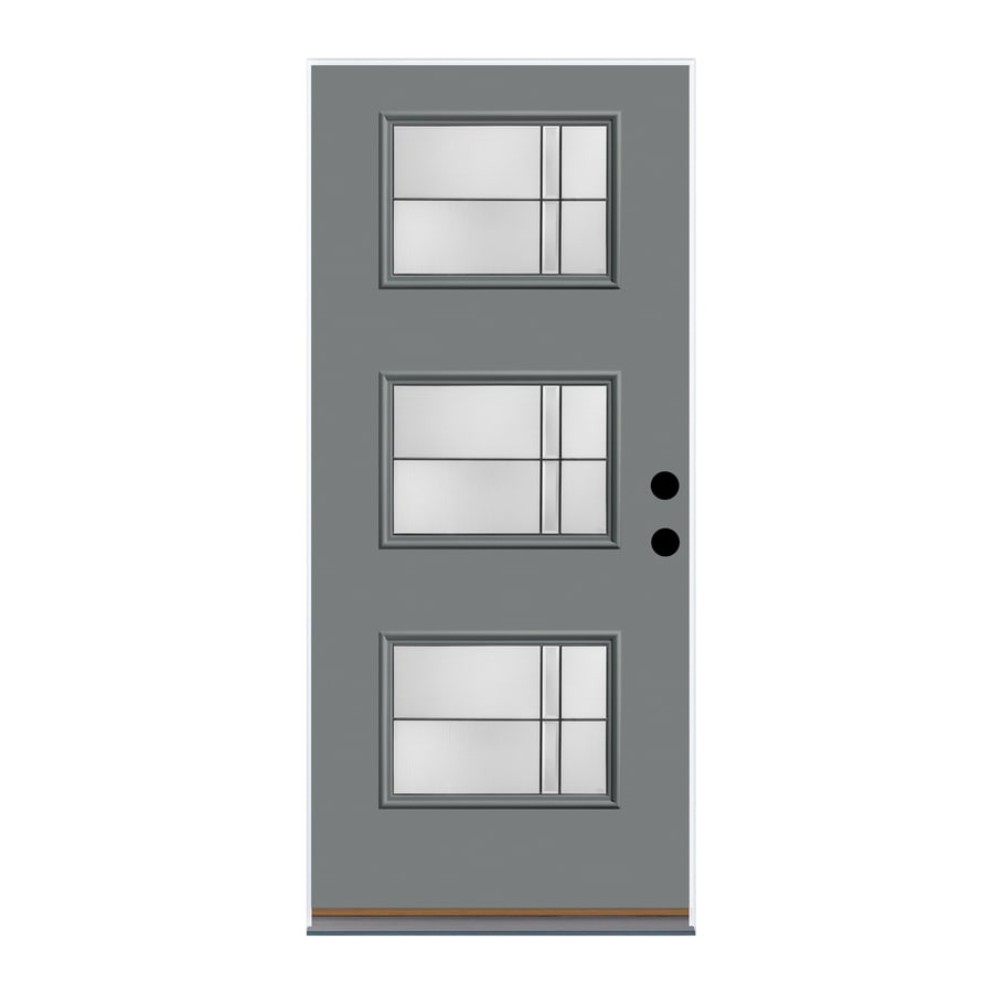 Therma Tru Axis Pulse Lite Decorative Glass Right Hand Outswing