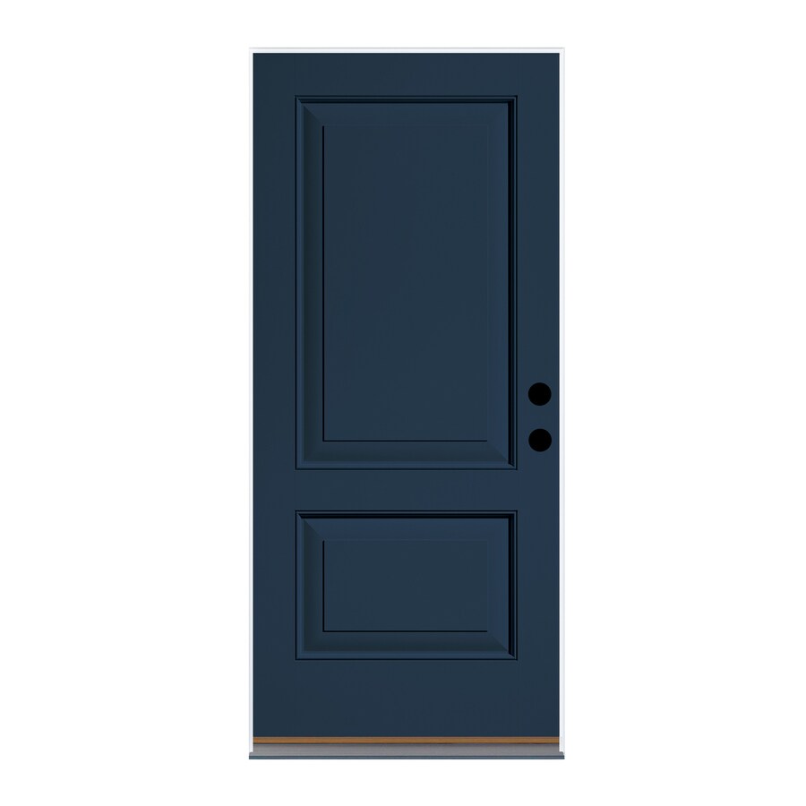 Therma Tru Right Hand Outswing Indigo Painted Fiberglass Prehung