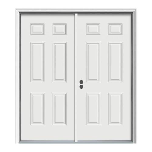 Therma Tru Benchmark Doors Right Hand Inswing Ready To Paint Steel