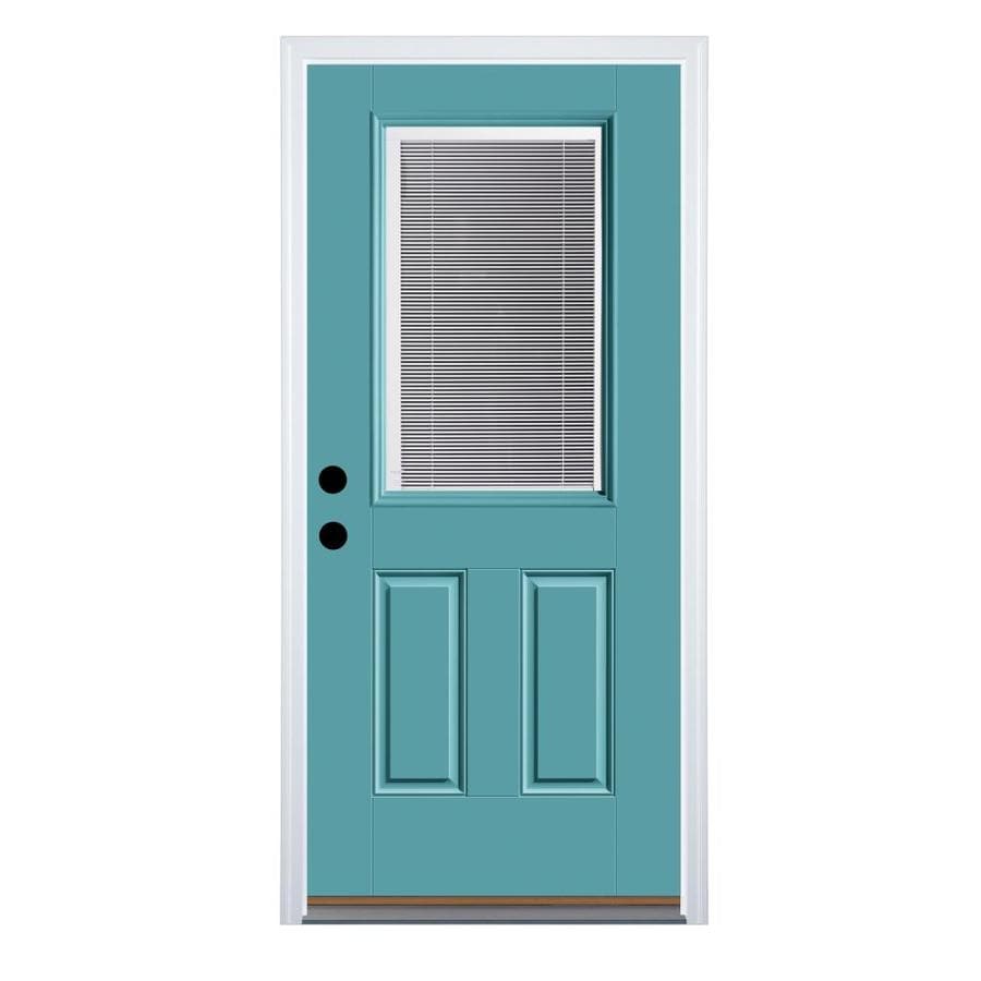 Therma Tru Benchmark Doors Half Lite Blinds Between The Glass
