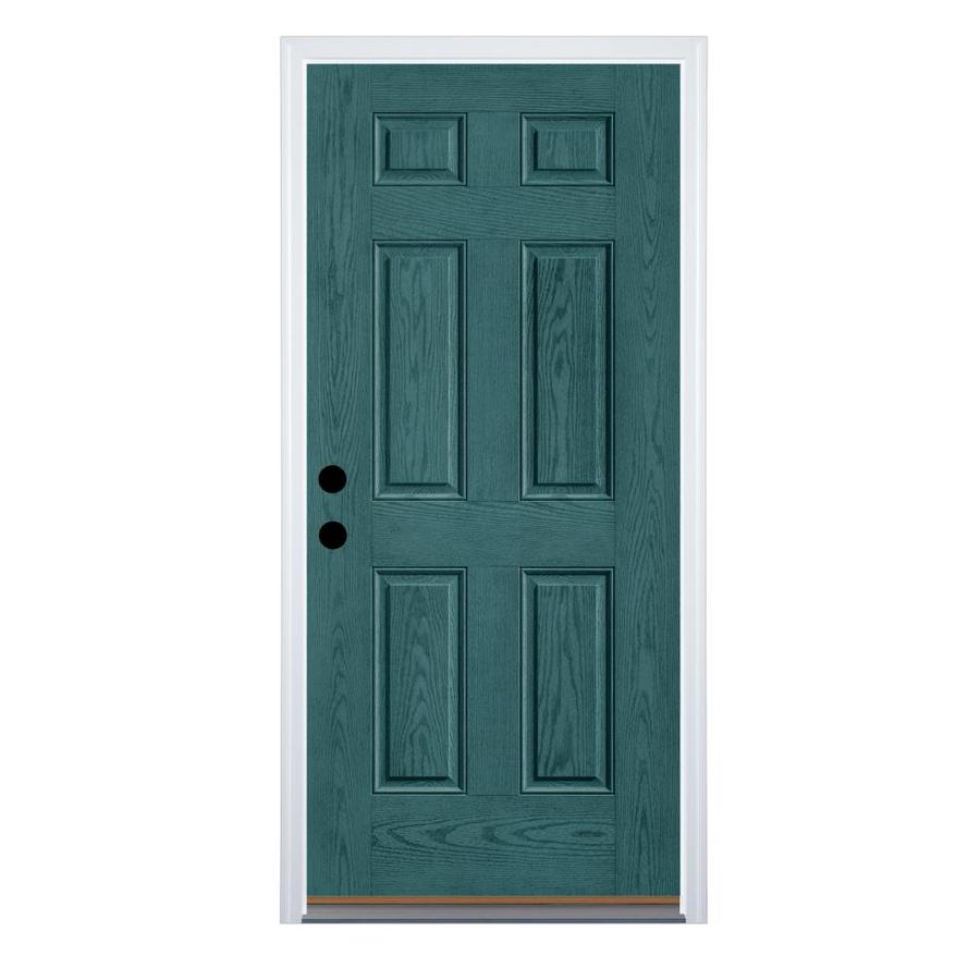 Therma Tru Benchmark Doors Right Hand Inswing Rhapsody Blue