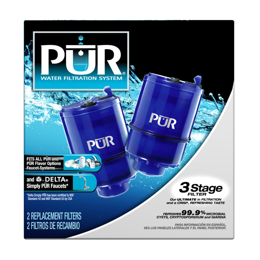 Pack of 3,NSF Certified Water Filter, Replacement Pur® Faucet