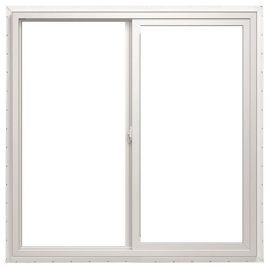 Pella 60X36 ThermaStar By Pella Sliding Window Vinyl 10 Series Clear   724475214341 