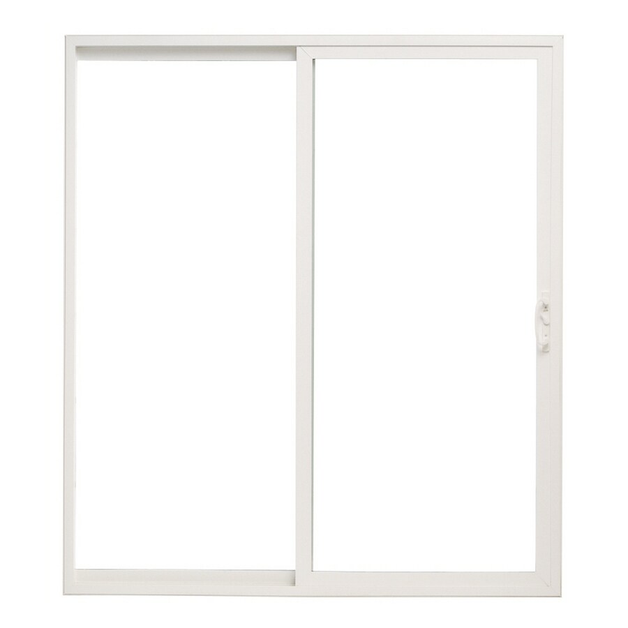 Pella 6' Sliding Patio Door Vinyl 10 Series Clear Insulated Glass White