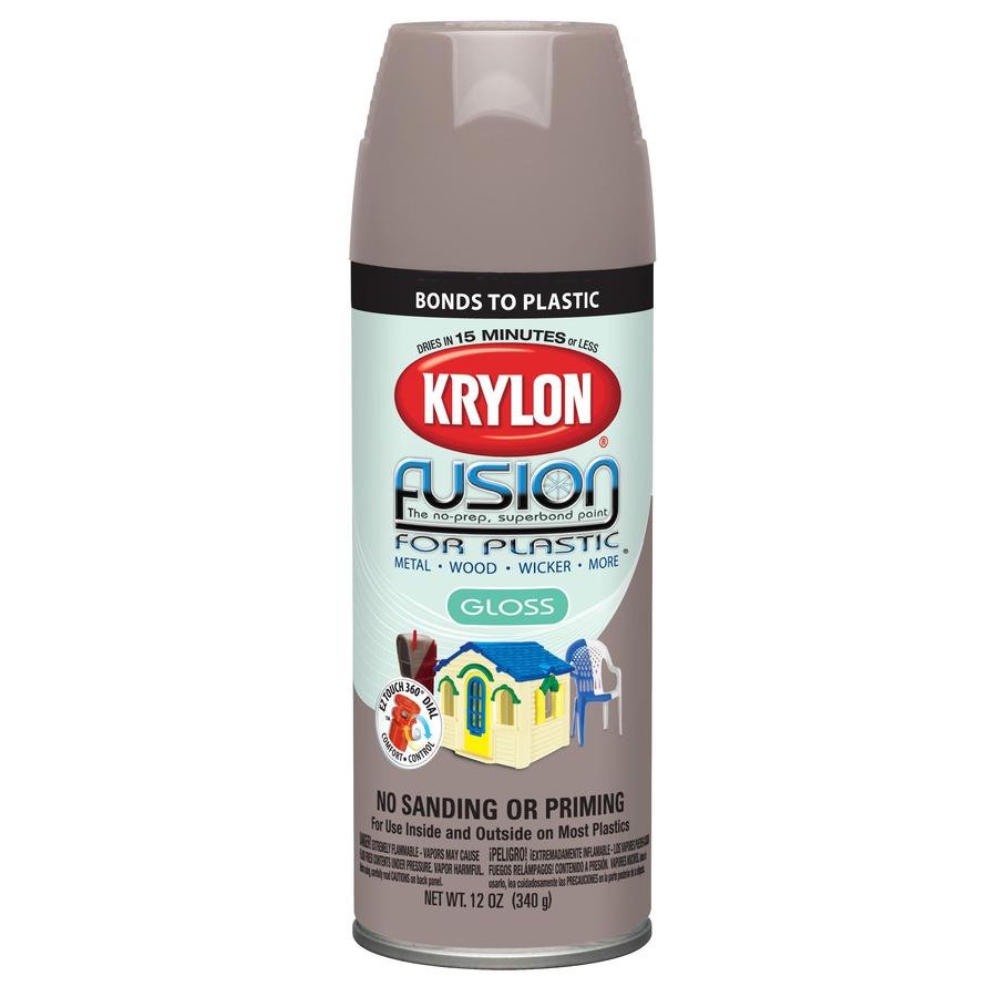 Krylon 12 Oz. River Rock Gloss Spray Paint in the Spray Paint department at