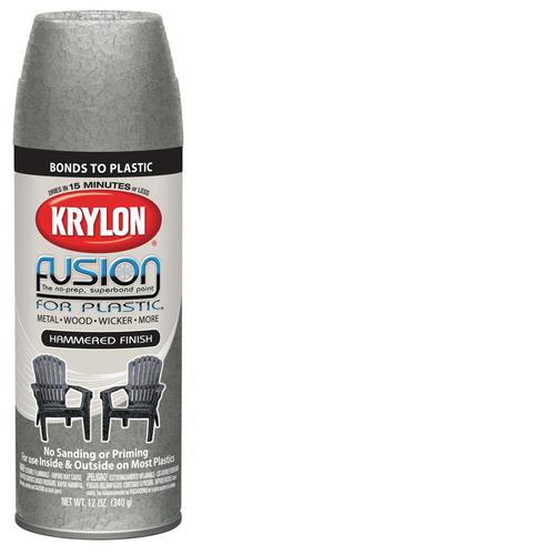 Krylon 12 Oz. Silver Hammered Flat Spray Paint at Lowes.com