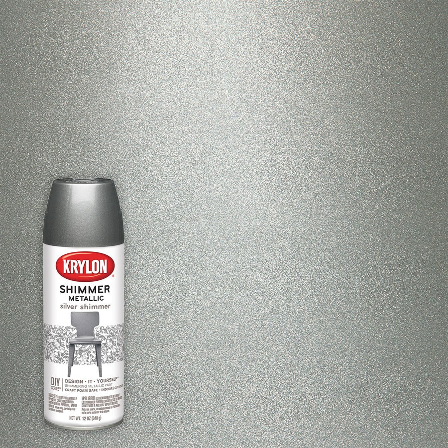 Krylon Highgloss Silver Metallic Spray Paint (Actual Net Contents 11.