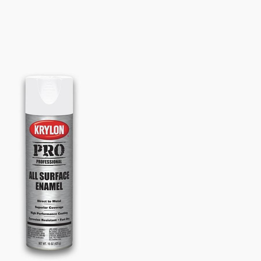 Krylon Professional Gloss White Spray Paint