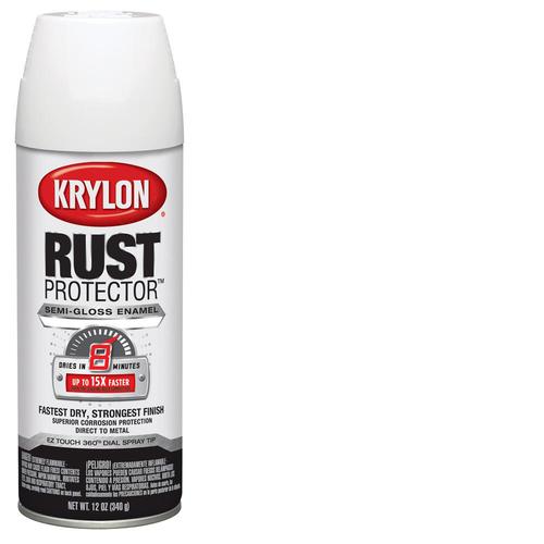 Krylon 12 oz White SemiGloss Spray Paint in the Spray Paint department at
