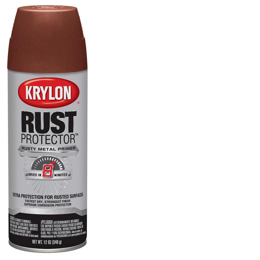 Krylon 12 Oz. Reddish Brown Flat Spray Paint at Lowes.com