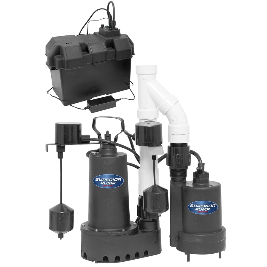 battery backup for sump pump lowes