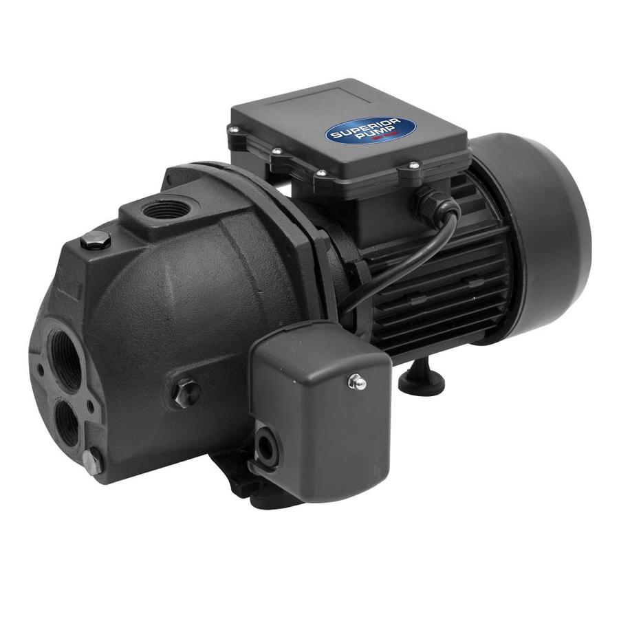 Superior Pump Jet 0.75HP 115Volt Cast Iron Convertible Jet Well Pump