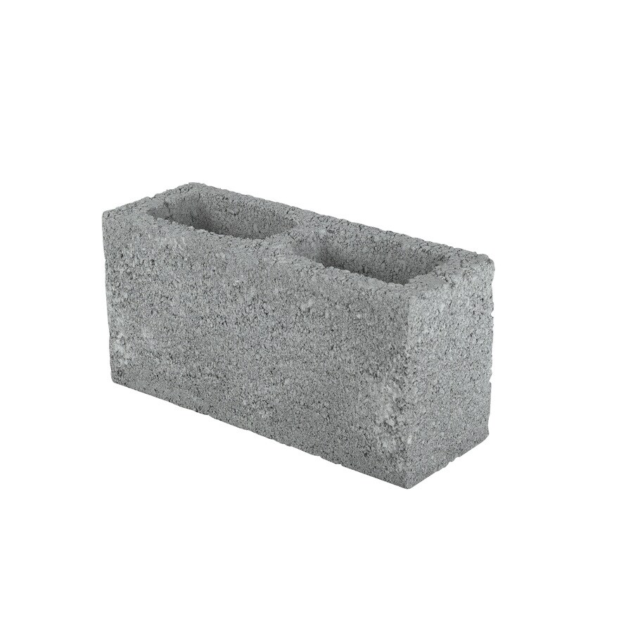 6-in x 8-in x 16-in Standard Cored Concrete Block in the Concrete ...