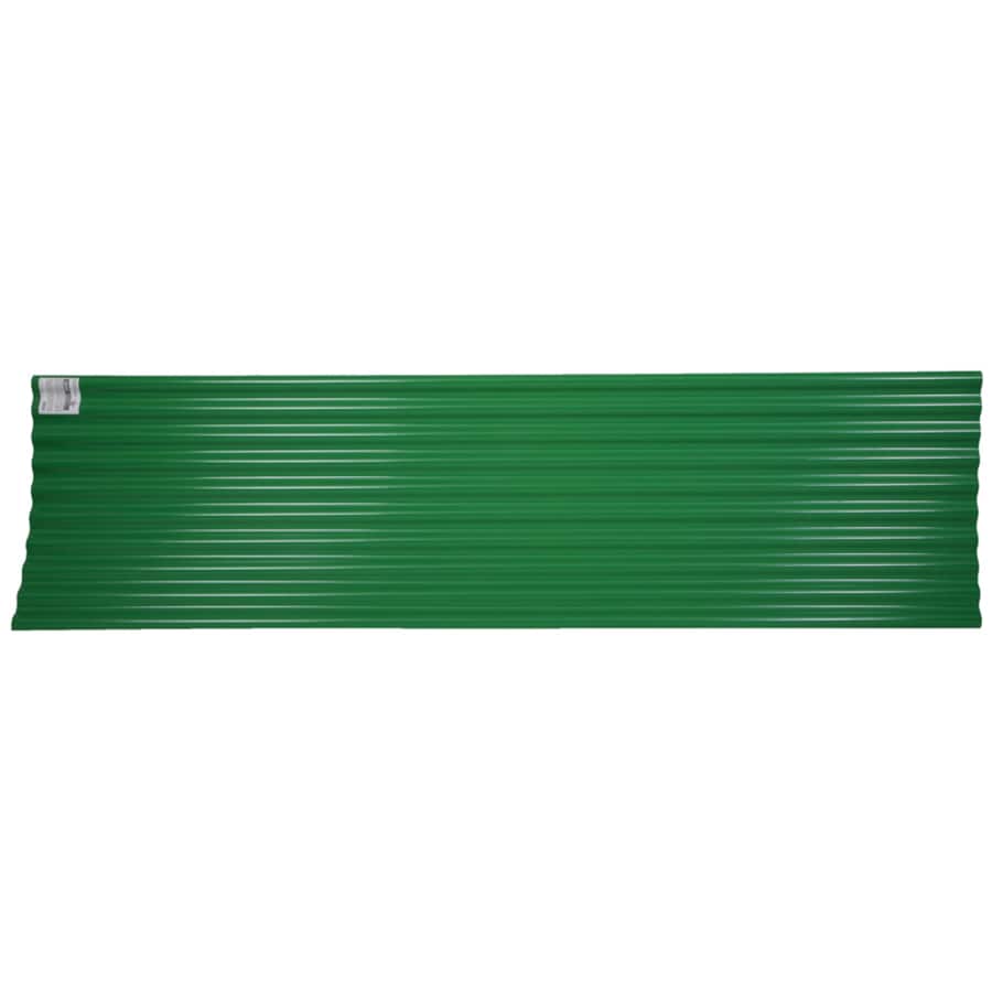 Shop Tuftex SeaCoaster 2.17ft x 8ft Corrugated PVC Roof Panel at
