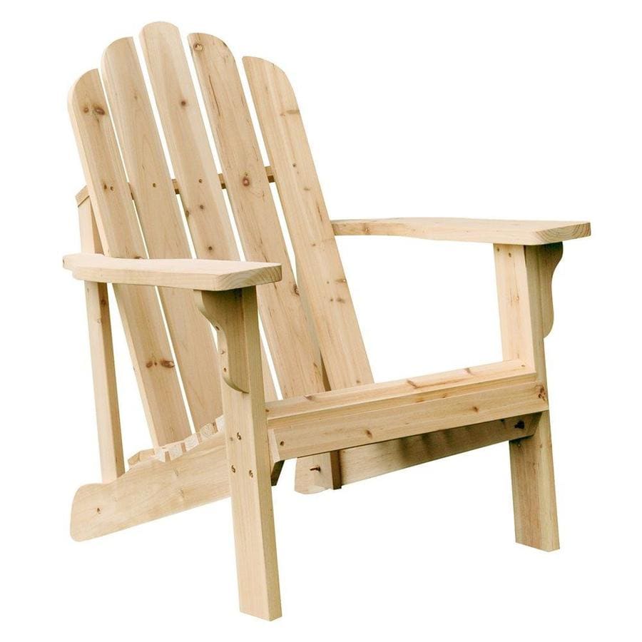 Shine Company Marina Wood Stationary Adirondack Chair S With Slat
