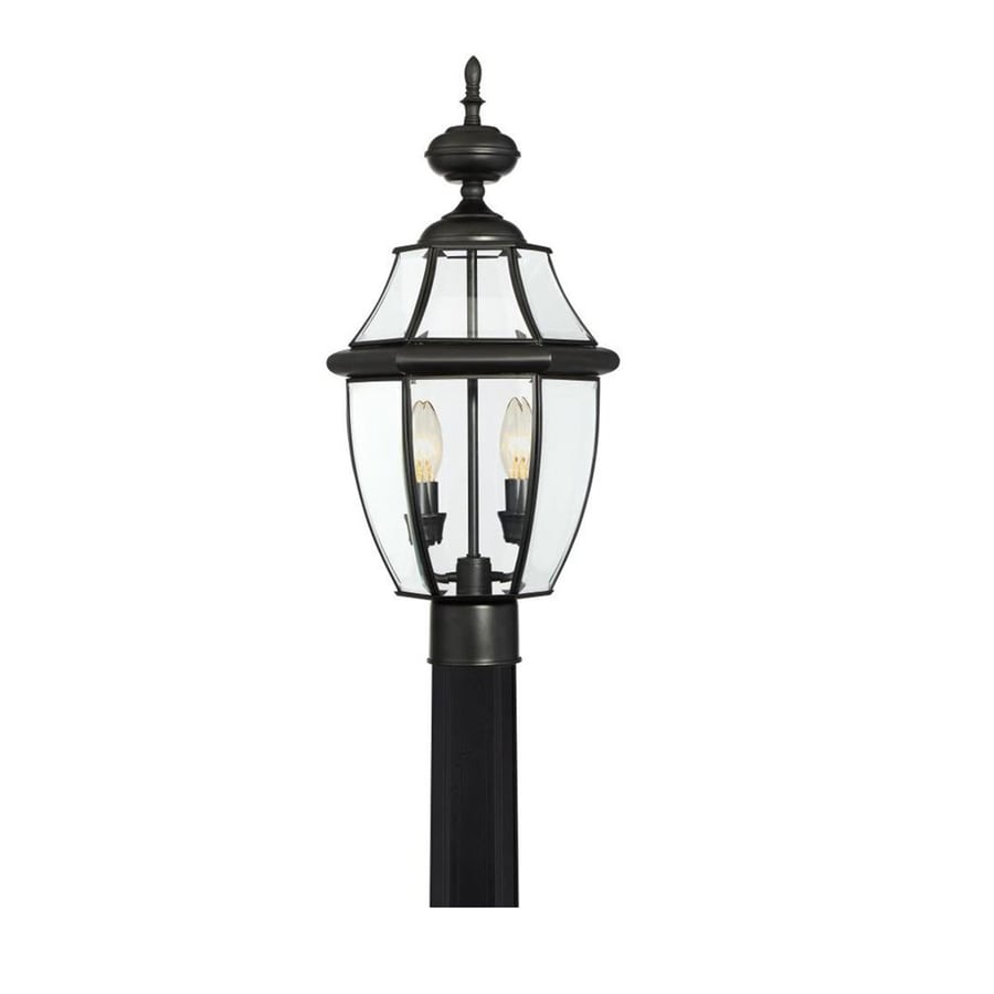 80" Black w/ Photo Eye Outlet Post Light Pole Outdoor Lamp Post Lantern