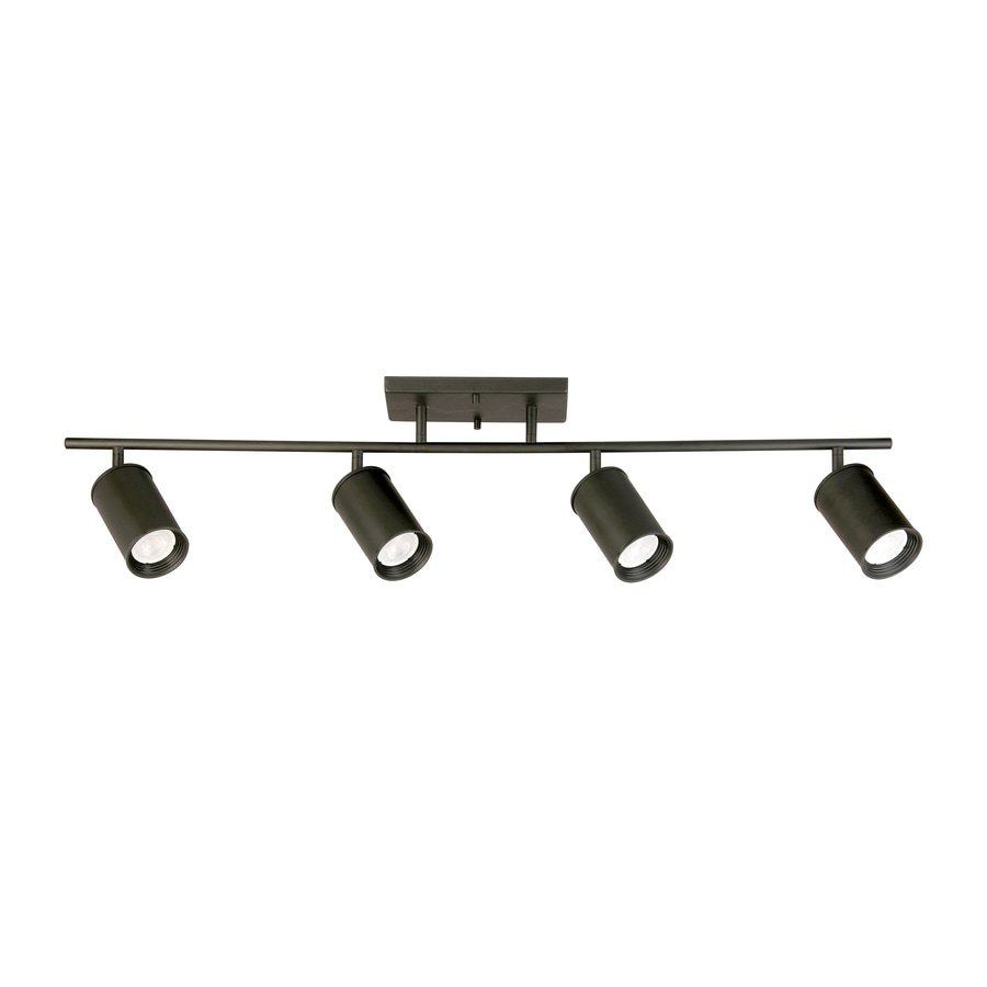 Black Fixed Track Lighting Kits At Lowes Com   725916107369 