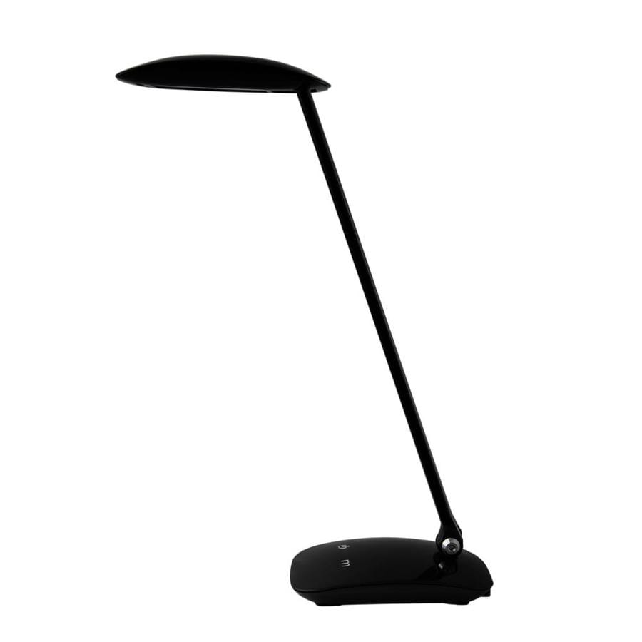 Newhouse Lighting 15.25in Adjustable Black LED Touch Swingarm Desk