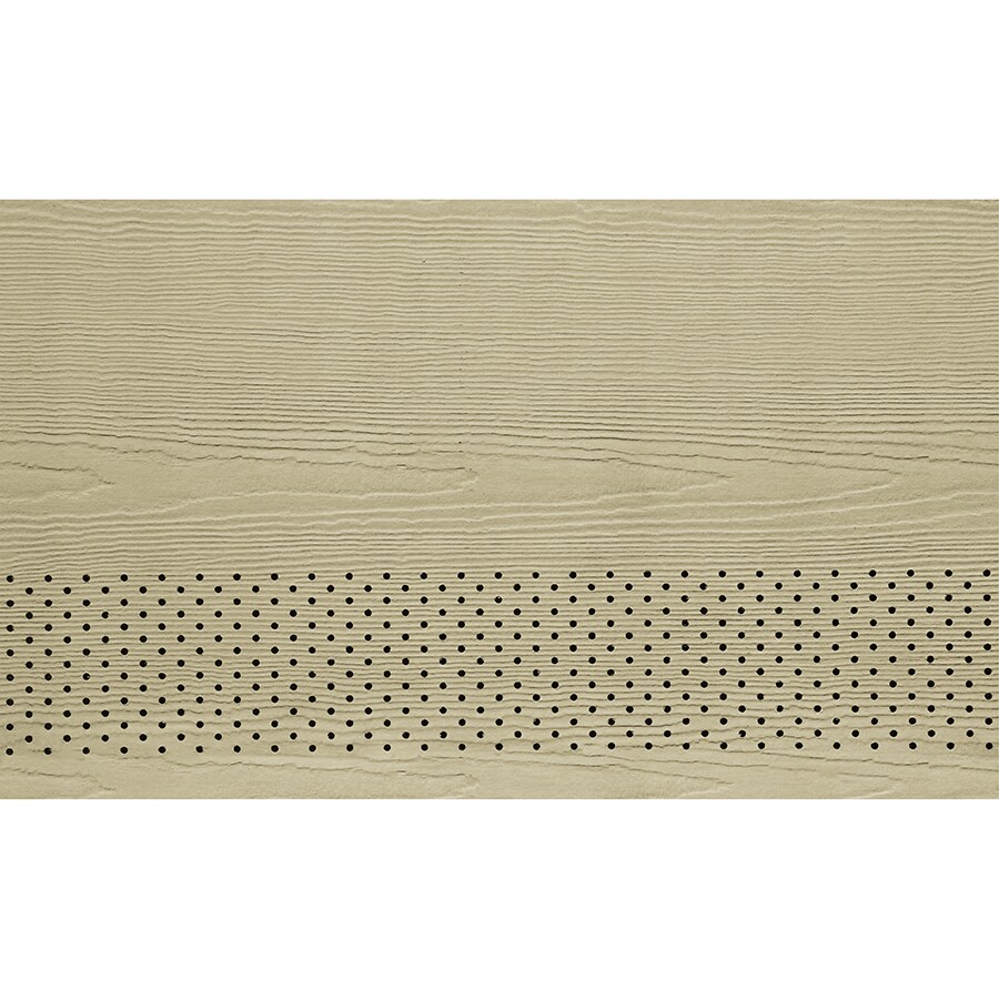 James Hardie 16in x 144in HardieSoffit Sandstone Beige Fiber Cement