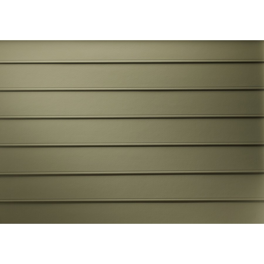 James Hardie Primed Mountain Sage Fiber Cement Siding Panel (Actual 8