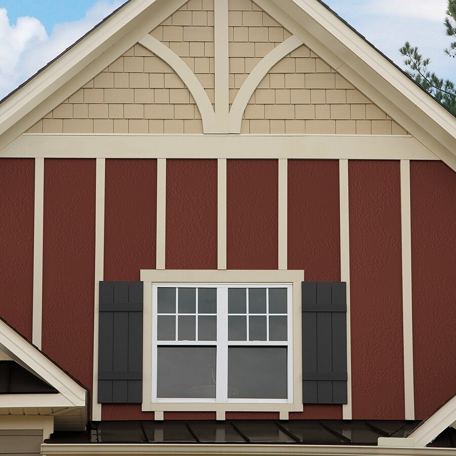 James Hardie 48-in x 120-in ColorPlus-HZ10 HardiePanel Countrylane Red ...