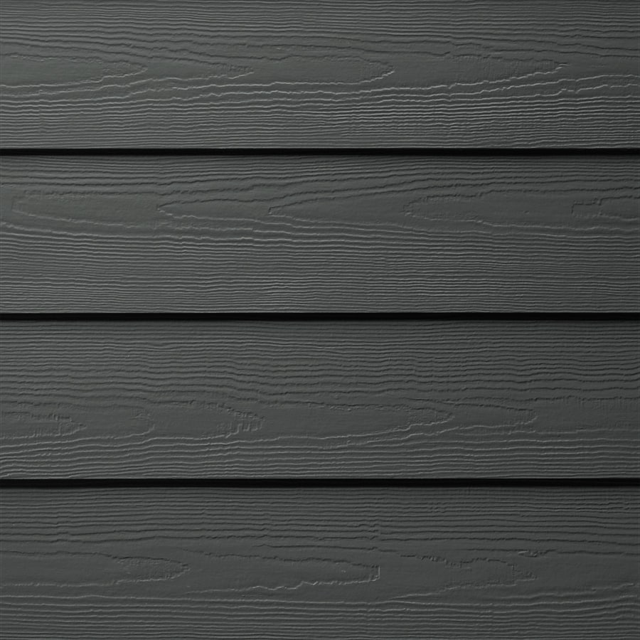 James Hardie 6.25in x 144in ColorPlusHZ10 HardiePlank Iron Gray