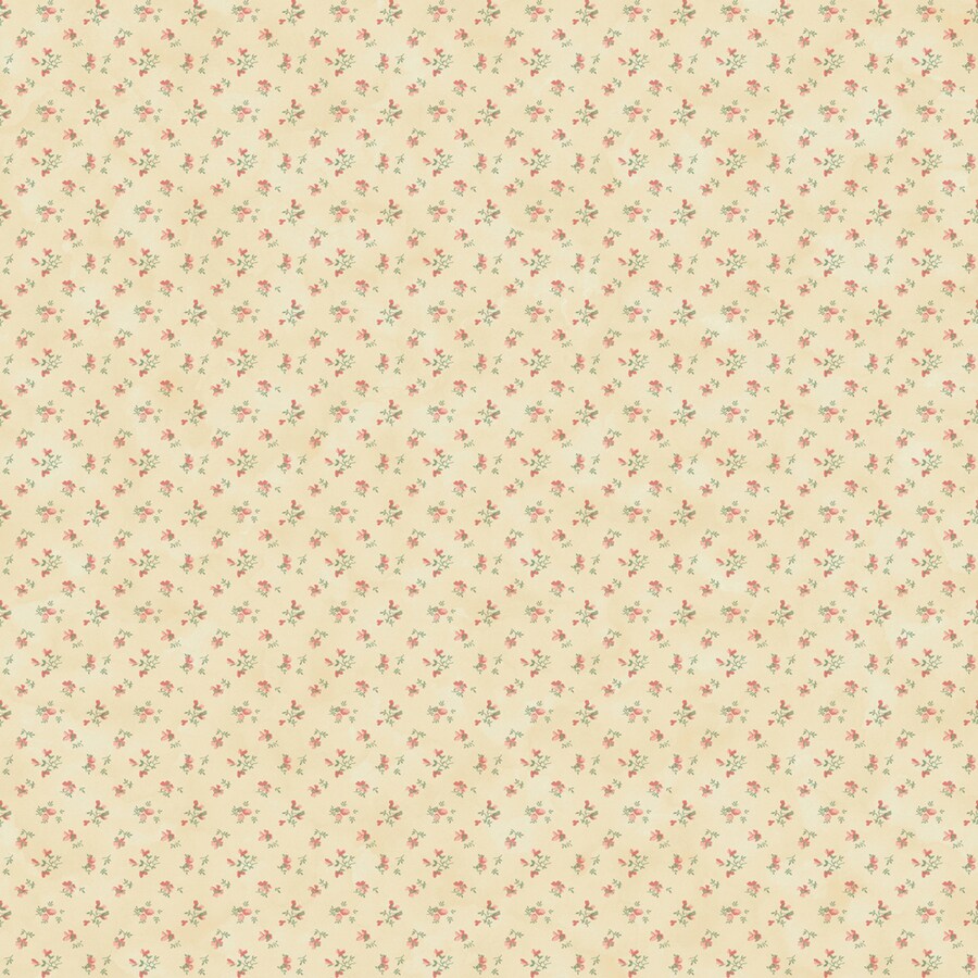 allen + roth LW1340693 Brown Strippable Paper Prepasted Classic Wallpaper
