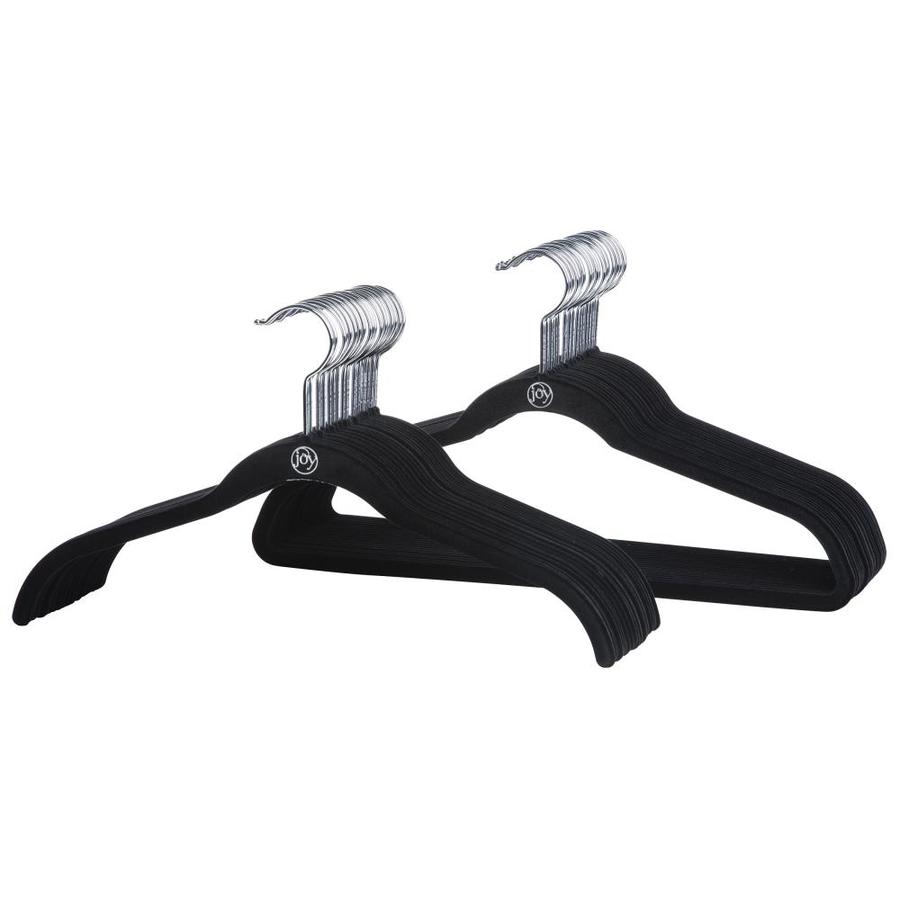 Joy Mangano 40Pack Black Hangers at
