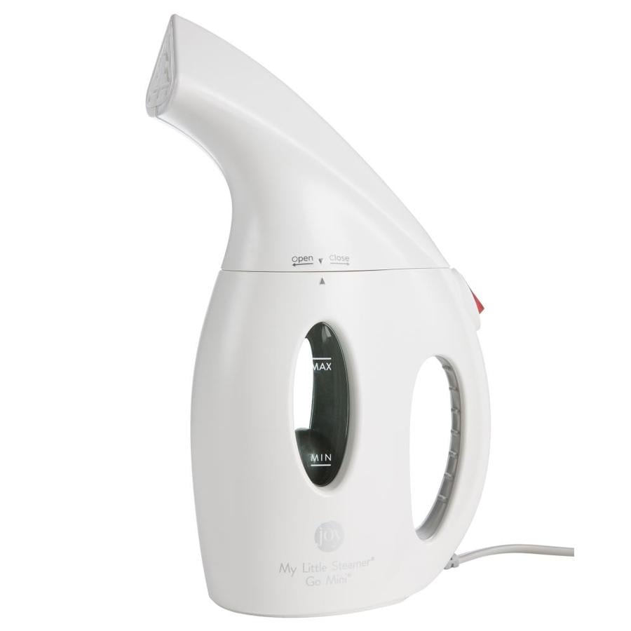 Joy Mangano My Little Steamer White Fabric Steamer at