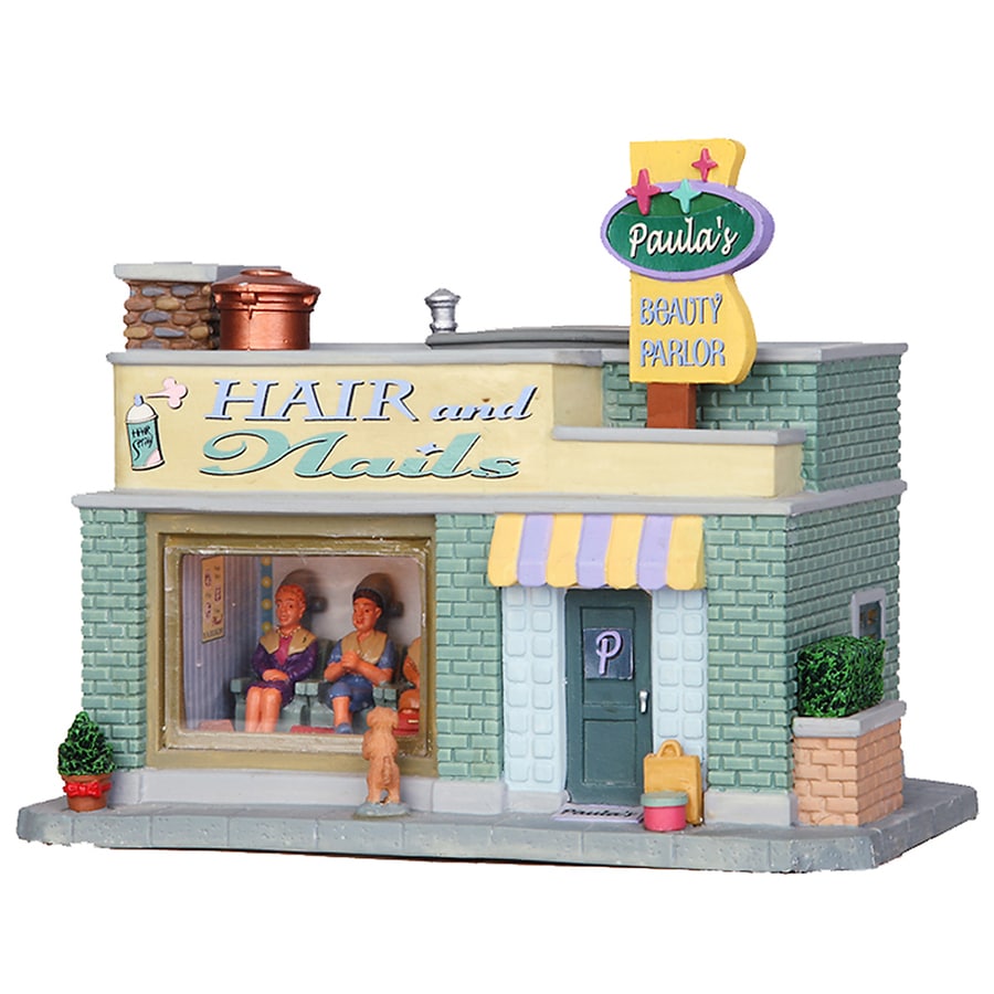 carole towne christmas porcelain lighted paulas beauty parlor christmas collectible - Lowes Christmas Village carole towne christmas porcelain lighted paulas beauty parlor christmas collectible - Lowes Christmas Village