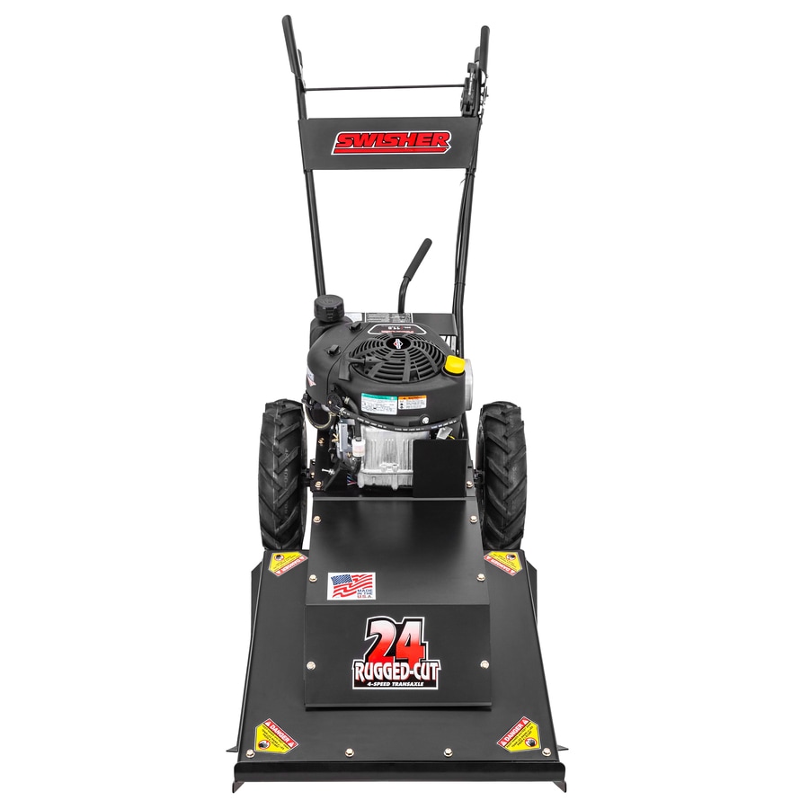 Swisher Predator 344 Cc 24 In Self Propelled Gas Lawn Mower With Briggs And Stratton Engine At 5372