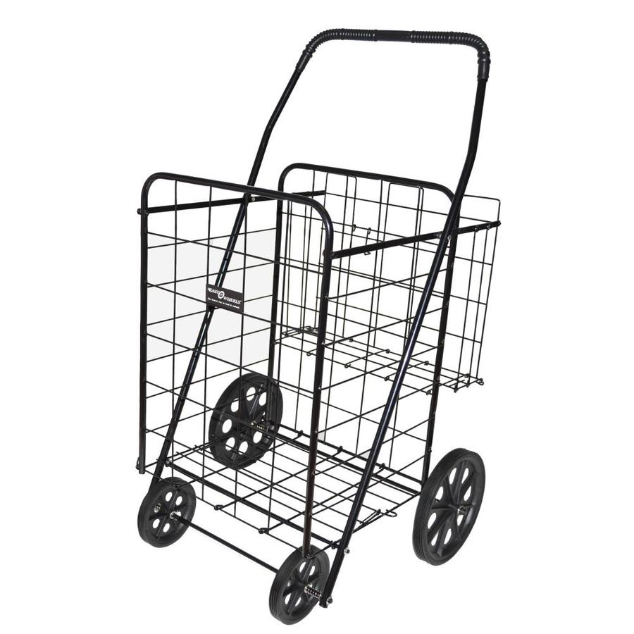 Easy Wheels Collapsible Steel Shopping Cart in the Shopping Carts department at