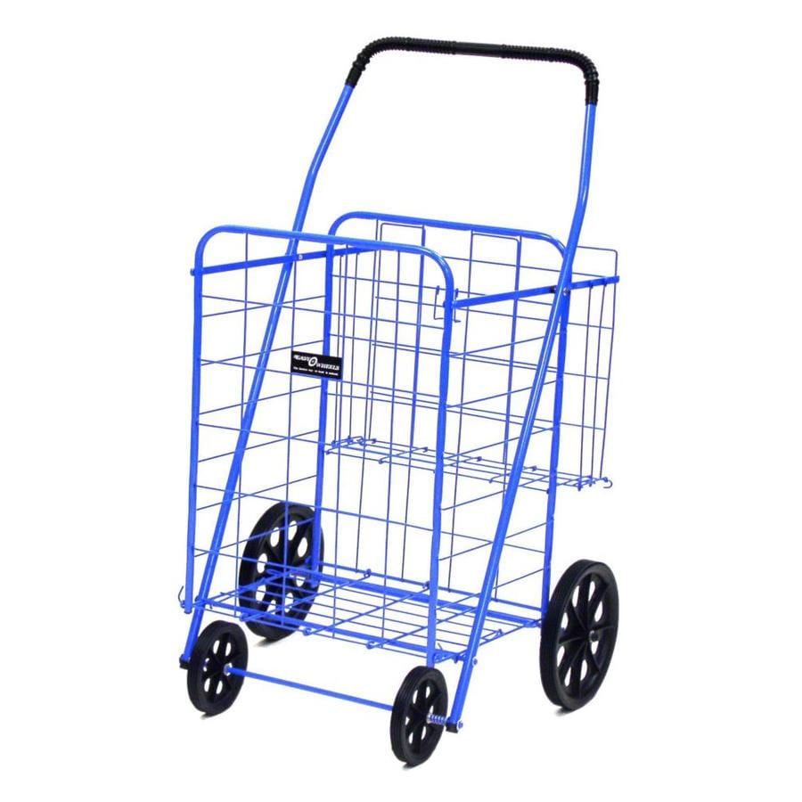 Easy Wheels Collapsible Steel Shopping Cart at