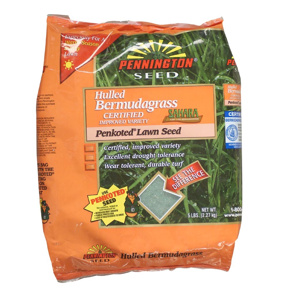PenningtonÂ® 105-00001 1 Lb. Hulled Bermuda Grass PenkotedÂ® Lawn Seed