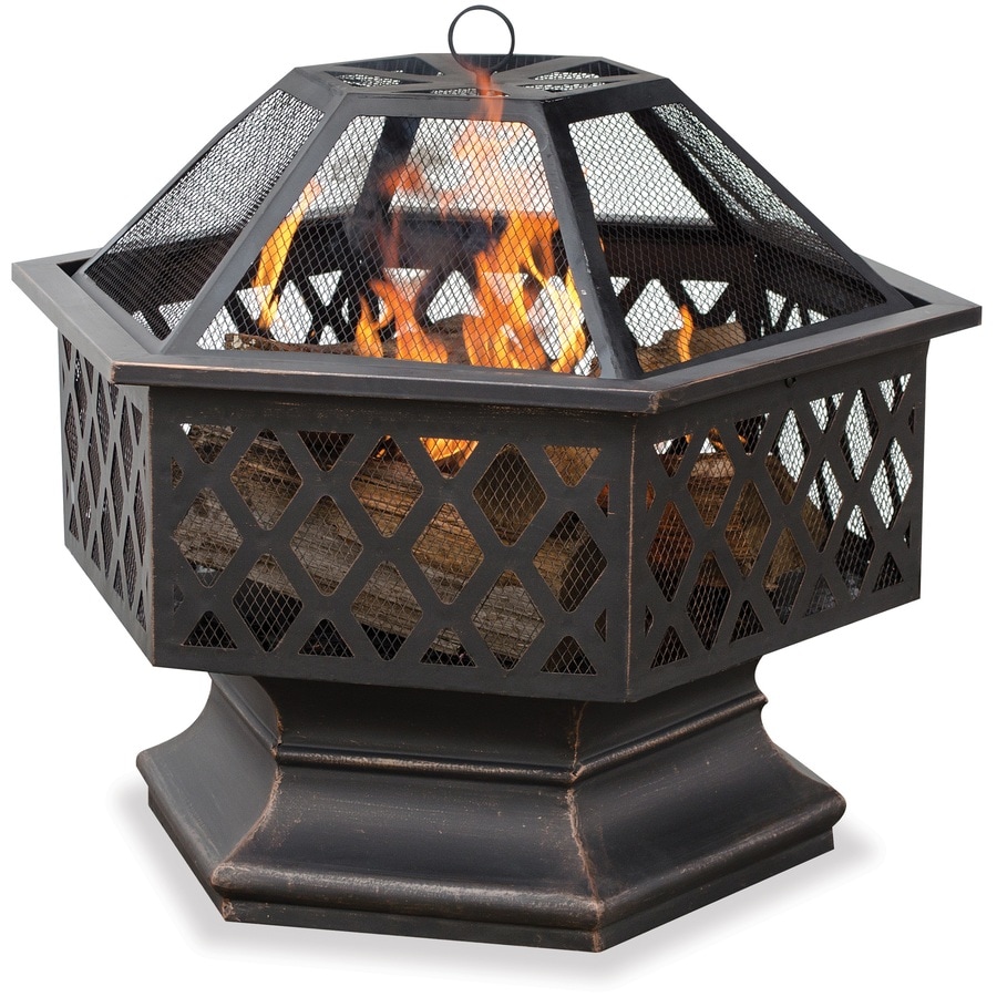 Uniflame Wood Burning Fire Pits At Lowes Com