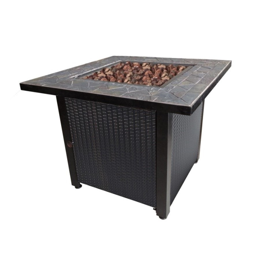 Shop Fire Pits & Accessories at Lowes.com - Endless Summer 30-in W 50,000-BTU Oil Rubbed Bronze Steel Liquid Propane  Fire