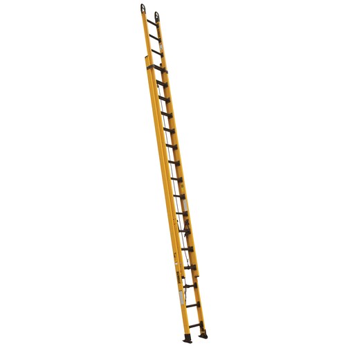 DEWALT 32ft Fiberglass 375lb Type IAA Extension Ladder at