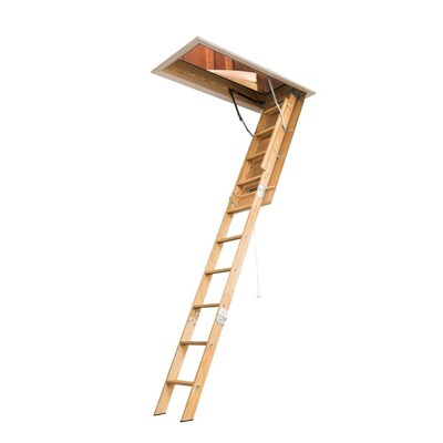 Wood Attic Ladders At Lowes Com