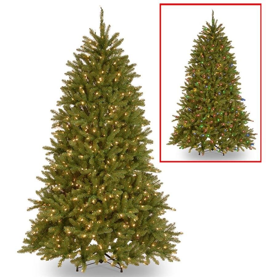 National Tree Company 6.5-ft Pre-Lit Traditional Artificial Christmas ...