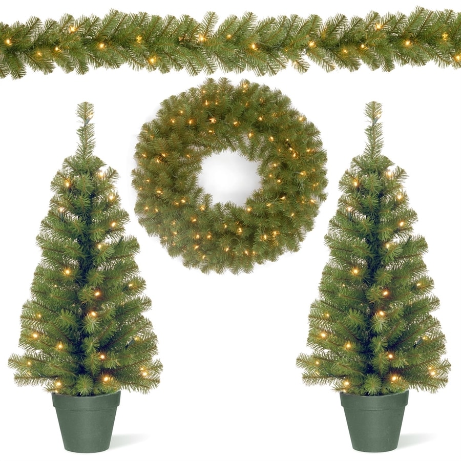 Led Christmas Tree Outdoor Christmas Decorations At Lowes Com