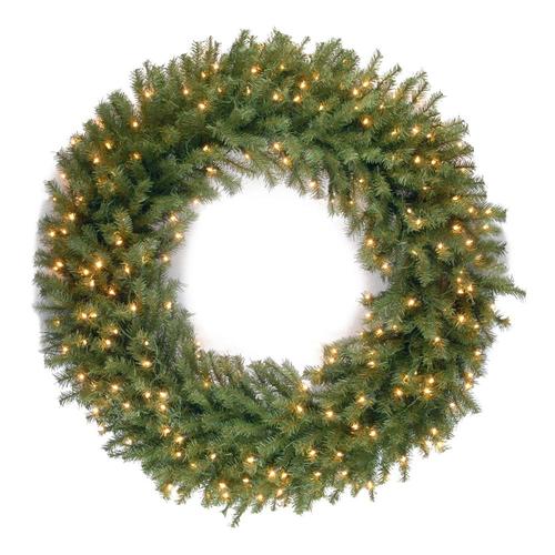 National Tree Company 48-in Pre-Lit Outdoor Green Fir Artificial