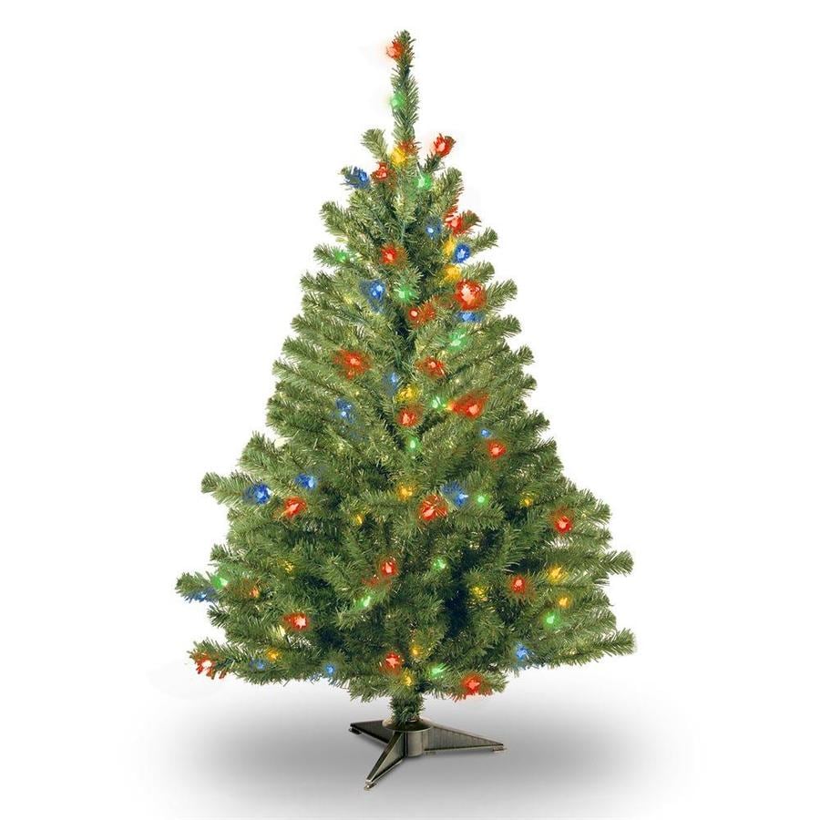 Flat base Artificial Christmas Trees at Lowes com