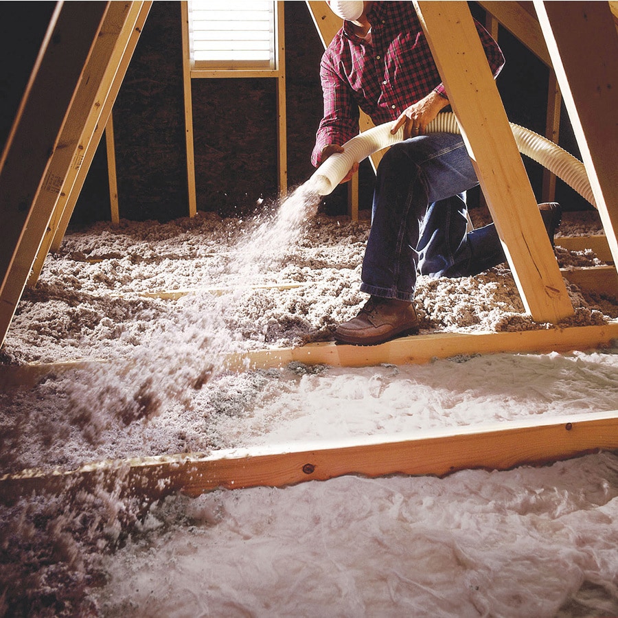 Shop GreenFiber R19 48.5sq ft Cellulose BlownIn Insulation with Sound Barrier at